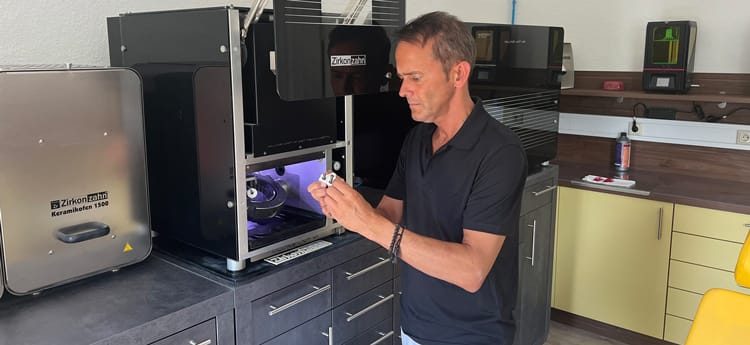CAD/CAM-Fräsung im Meisterlabor